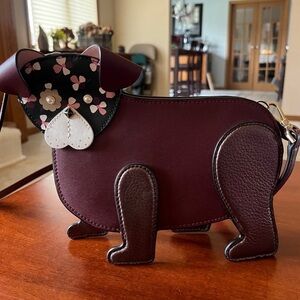 Kate Spade New York Floral Puppy Dog Crossbody